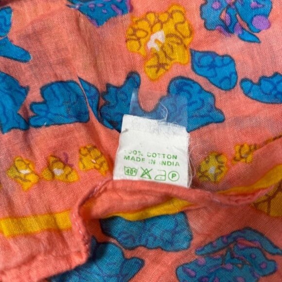 BIJOU Womens Cotton Lightweight Scarf Colorful Fish Sea Life Beach Casual Ocean - Picture 8 of 8